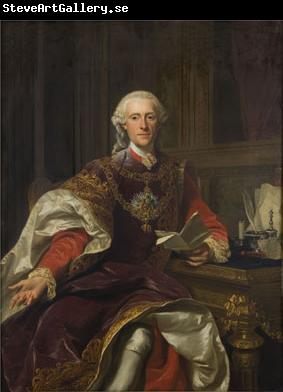 Alexander Roslin Portrait of Count Georg Adam von Starhemberg